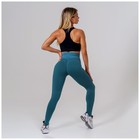 Легинсы спортивные женские ONLYTOP, размер L, изумрудные - Фото 10