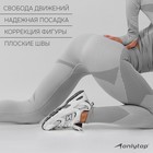 Легинсы спортивные, р. L, цвет серый - Фото 2
