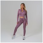 Легинсы спортивные женские ONLYTOP, размер L, лиловые - Фото 13