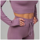 Топ спортивный с длинными рукавами ONLYTOP, р. М, цвет лиловый - Фото 10