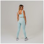 Топ спортивный на широких бретелях, размер M, цвет голубой - Фото 14