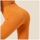 Легинсы спортивные Sangh, р. S, цвет оранжевый - Фото 2