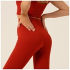 Легинсы спортивные женские Sangh, размер M, коралловый - Фото 2