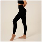 Легинсы спортивные Sangh, размер S, чёрные 9624920