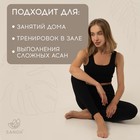 Легинсы спортивные женские Sangh, размер L, чёрные - Фото 4