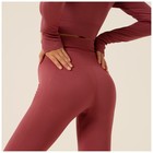 Легинсы спортивные женские Sangh, размер M, пудровые - Фото 2