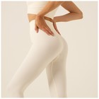 Легинсы спортивные женские Sangh, размер М, молочные - Фото 2