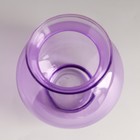 Подсвечник "Ландыш-1" сиреневый 14х14 см, 1350 мл МИКС - фото 23105859