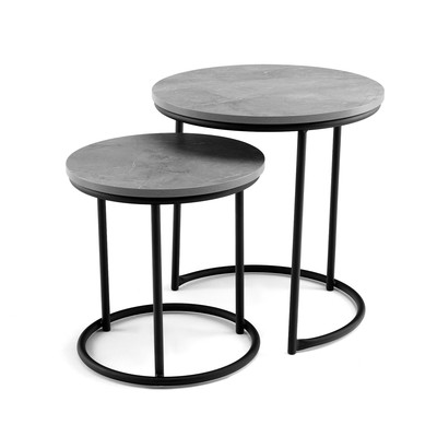 Столик журнальный «Матрешка», 500×500 мм, цвет каспий тёмный