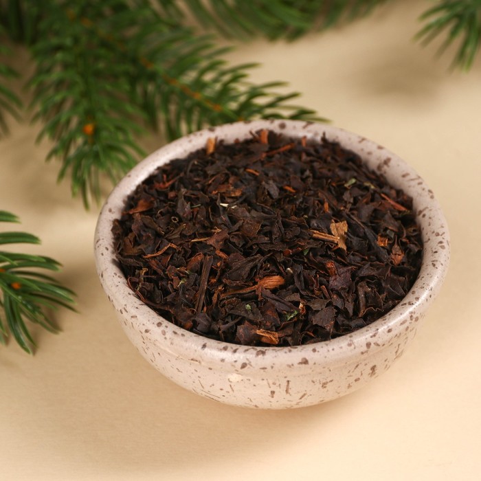 Чай чёрный «Новогодний эликсир» вкус: лесные ягоды, 25 г. (18+)