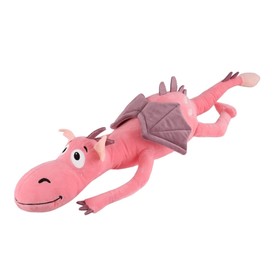Мягкая игрушка-подушка "Дракон пати", в розовом цвете, 100 см MT-MRT012306-3-100