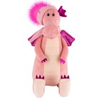 Мягкая игрушка «Дракон Эмма», розовая шапка с помпоном, 30 см - Фото 2