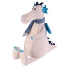 Мягкая игрушка "Дракон Эштон в вязаном шарфике", 25 см MT-MRT012304-4-25 - фото 4942211