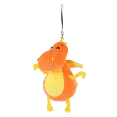 Мягкая игрушка «Дракончик», оранжево-жёлтый животик, 13 см