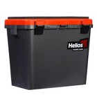 Ящик зимний HELIOS односекционный, цвет серо-оранжевый - Фото 4