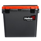 Ящик зимний HELIOS односекционный, цвет серо-оранжевый - Фото 3