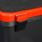 Ящик зимний HELIOS односекционный, цвет серо-оранжевый - Фото 8