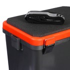 Ящик зимний HELIOS односекционный, цвет серо-оранжевый - Фото 9