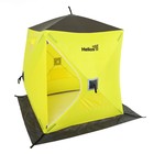Палатка зимняя Helios "Куб", 1.5 х 1.5 м, цвет жёлтый/серый (HS-WSC-150YG) - Фото 2