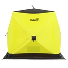 Палатка зимняя утепленная Helios "Куб", 1.75 х 1.75 м, цвет желтый/серый (HS-WSCI-175YG) - фото 320464472