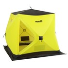 Палатка зимняя утепленная Helios "Куб", 1.75 х 1.75 м, цвет желтый/серый (HS-WSCI-175YG) - фото 7825671