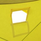 Палатка зимняя утепленная Helios "Куб", 1.75 х 1.75 м, цвет желтый/серый (HS-WSCI-175YG) - фото 7825674
