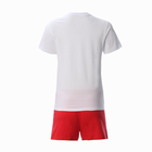 Комплект женский домашний (футболка,шорты), цвет белый/красный, размер 48 - Фото 9
