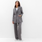 Пиджак женский MIST: Classic Collection р. 44, цвет серый 9399469 - фото 11543478