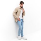 Рубашка мужская MIST oversize размер 56, хаки - Фото 3