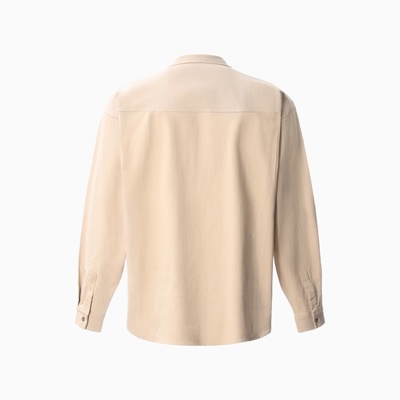 Рубашка мужская MIST oversize размер 48, цвет молочный