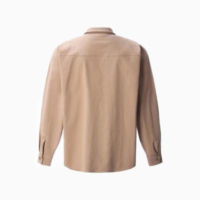 Рубашка мужская MIST oversize размер 56, цвет молочный