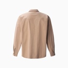 Рубашка мужская MIST oversize размер 56, бежевый 9855275 - фото 12345860