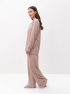 Комплект женский (рубашка, брюки, топ) KAFTAN "Base" р. 48,  пудровый 9913861 - фото 12345948
