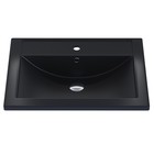 Раковина Uperwood Foster Quartz, кварцевая, 60 см, чёрная матовая, космос - Фото 4