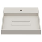 Раковина Uperwood Tanos Quartz 50 см, накладная кварцевая, с декоративной накладкой - Фото 5