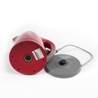 Чайник электрический Scarlett SC-EK18P15, 1.7 л, 2200 Вт, красный - Фото 4