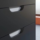 Тумба подвесная Uperwood, под раковину Uperwood Modul 65, цвет чёрный матовый - Фото 2