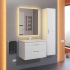 Тумба подвесная Uperwood, под раковину Uperwood Modul 65, цвет белый матовый - Фото 7