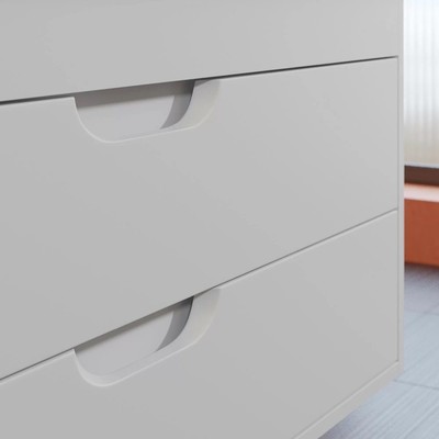 Тумба под раковину Uperwood Modul 100 см, подвесная, матовая, белая
