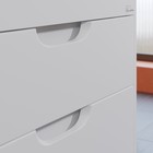 Тумба с раковиной Uperwood Modul 65 см, подвесная, глянцевая, белая - Фото 2