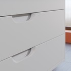 Тумба с раковиной Uperwood Modul 100 см, подвесная, глянцевая, белая - Фото 2