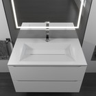 Тумба подвесная Uperwood, с раковиной Uperwood Next 80, цвет белый матовый - Фото 3