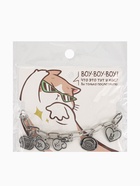 Браслет металл «Цепь с подвесками» мультяшки, цвет серебро 9669390