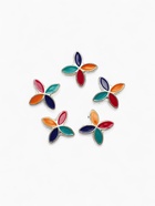 Шарм разделитель «Радужный цветок», цветной в серебре - Фото 2