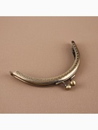 Фермуар пришивной «Полукруг», 10×6.5 см, цвет бронзовый - Фото 2