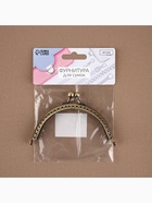 Фермуар пришивной «Полукруг», 10×6.5 см, цвет бронзовый - Фото 5