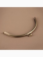 Фермуар пришивной «Полукруг», 20×9 см, цвет бронзовый - Фото 2