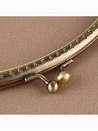 Фермуар пришивной «Полукруг», 20×9 см, цвет бронзовый - Фото 3