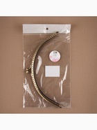 Фермуар пришивной «Полукруг», 20×9 см, цвет бронзовый - Фото 5