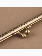 Фермуар пришивной «Прямоугольник», 20×6 см, цвет бронзовый - Фото 3